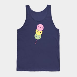 Cute and Kawaii Dango Japanese Food food,sushi,dango,monsters,kawaii,cut Tank Top